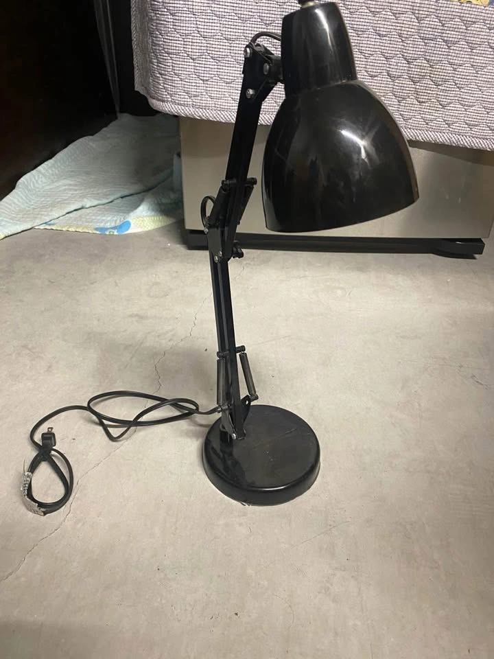Black Adjustable Desk Lamp - photo 2