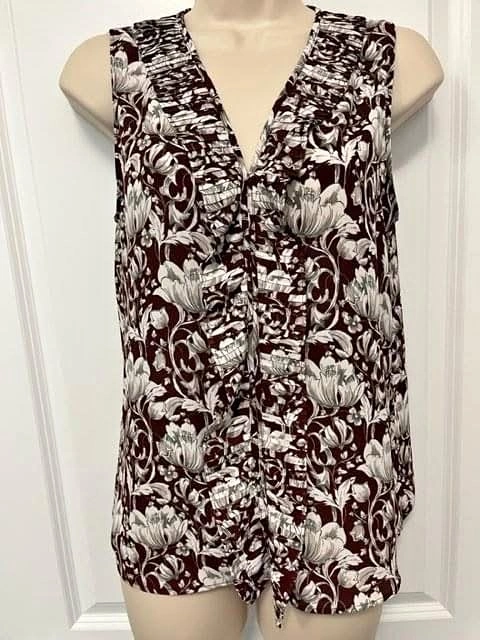 Banana Republic Floral Blouse ~ Small Petite⚽️