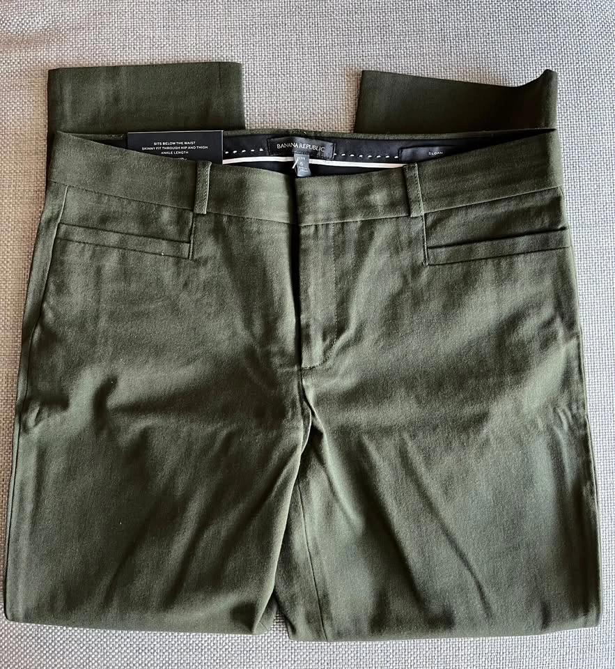 Banana Republic Women's SLOAN Pants, 25.5” Inseam Size 6P⚽️ - photo 4