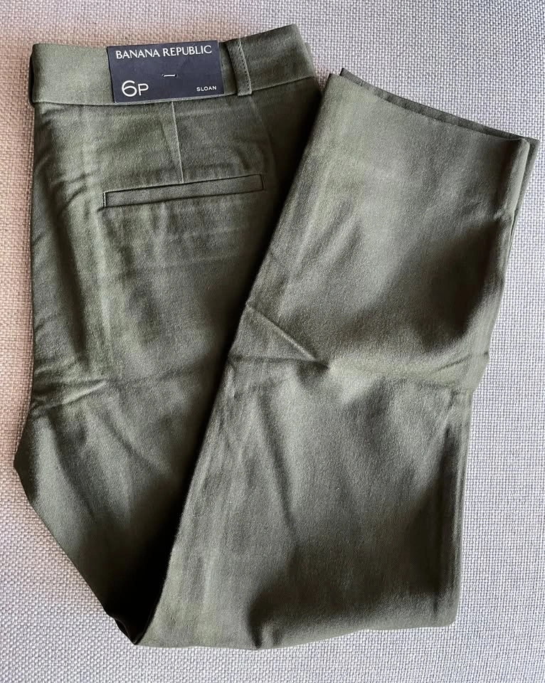 Banana Republic Women's SLOAN Pants, 25.5” Inseam Size 6P⚽️ - photo 5