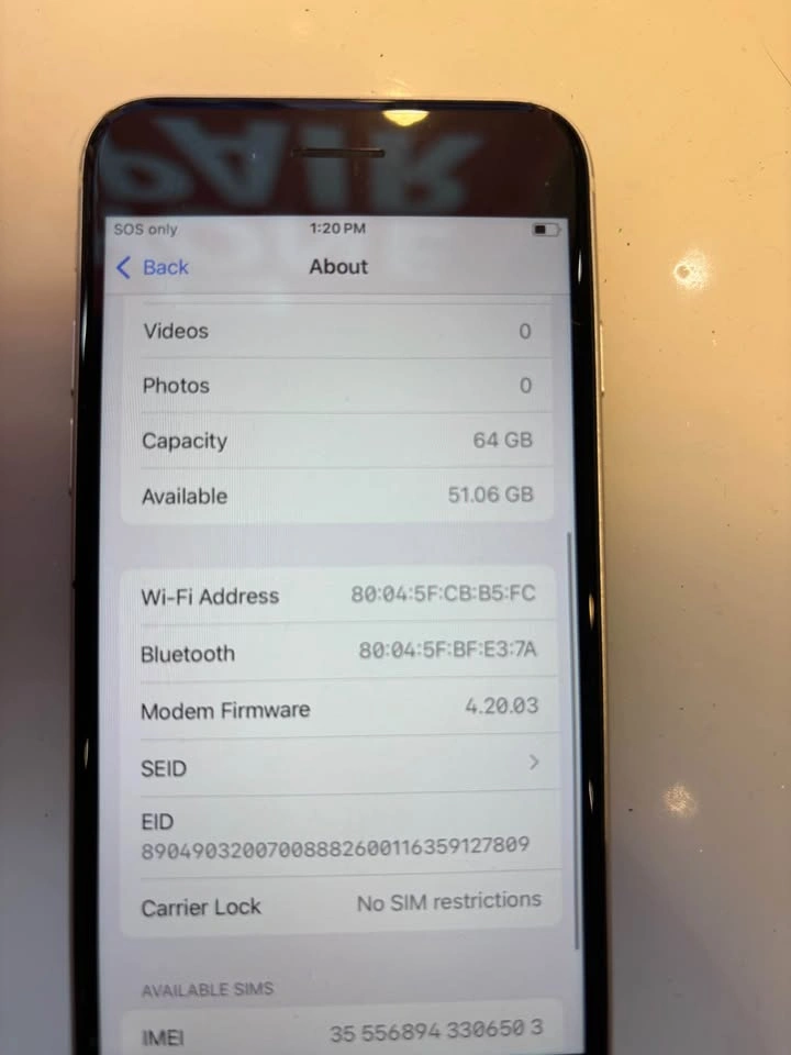 Used iPhone SE 2022 64GB - photo 2