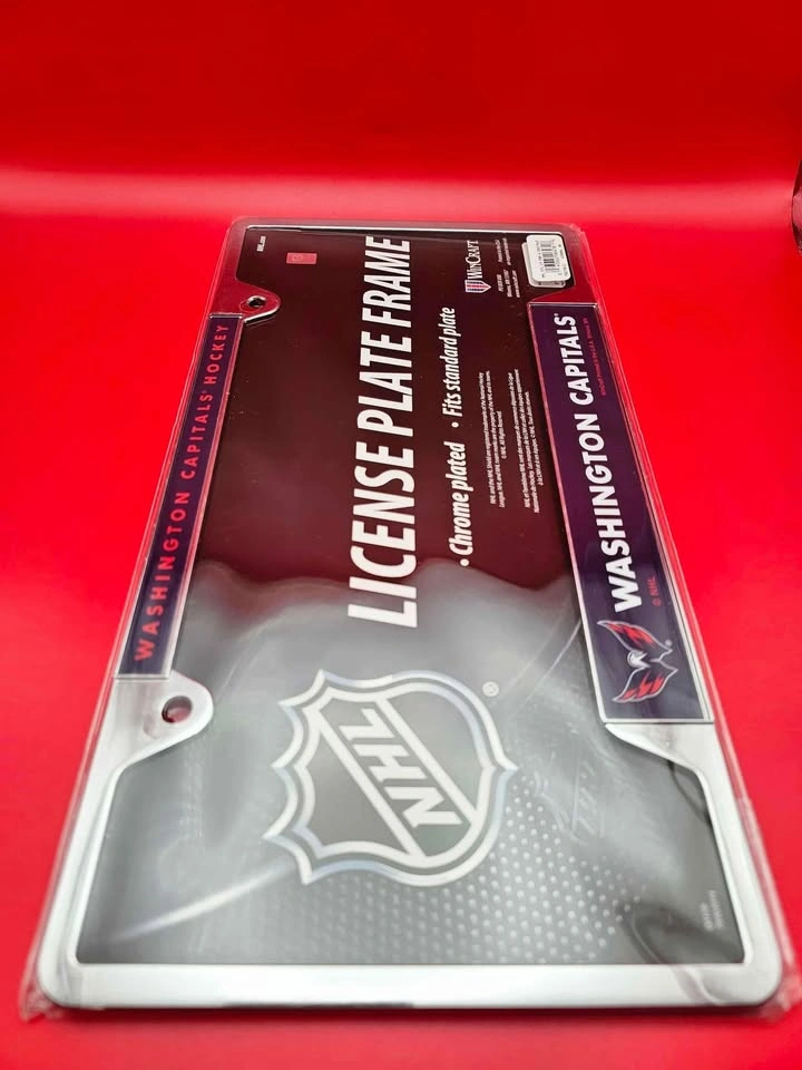 Wincraft NHL Chrome License Plate Frames - Washington Capitals - photo 2