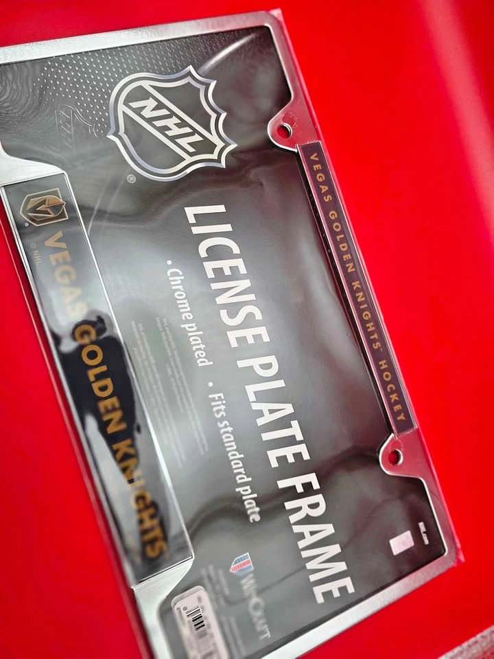 Wincraft NHL Chrome License Plate Frames - Vegas Golden Knights