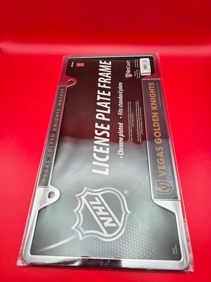 Wincraft NHL Chrome License Plate Frames - Vegas Golden Knights - photo 2
