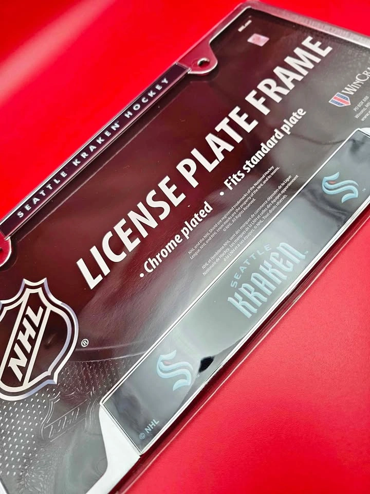 Wincraft NHL License Plate Frames - Seattle Kraken