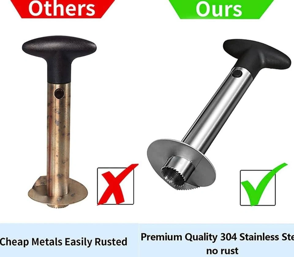 Stainless Steel Pineapple Peeler Corer Slicer - photo 4