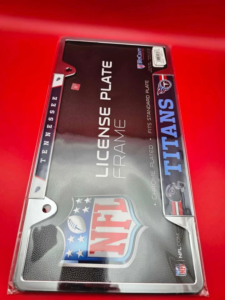 Wincraft NFL Chrome License Plate Frames - Tennessee Titans - photo 2