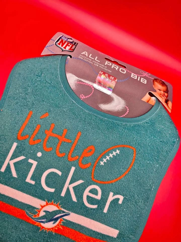 Wincraft NFL All Pro Baby Bibs - Miami Dolphins