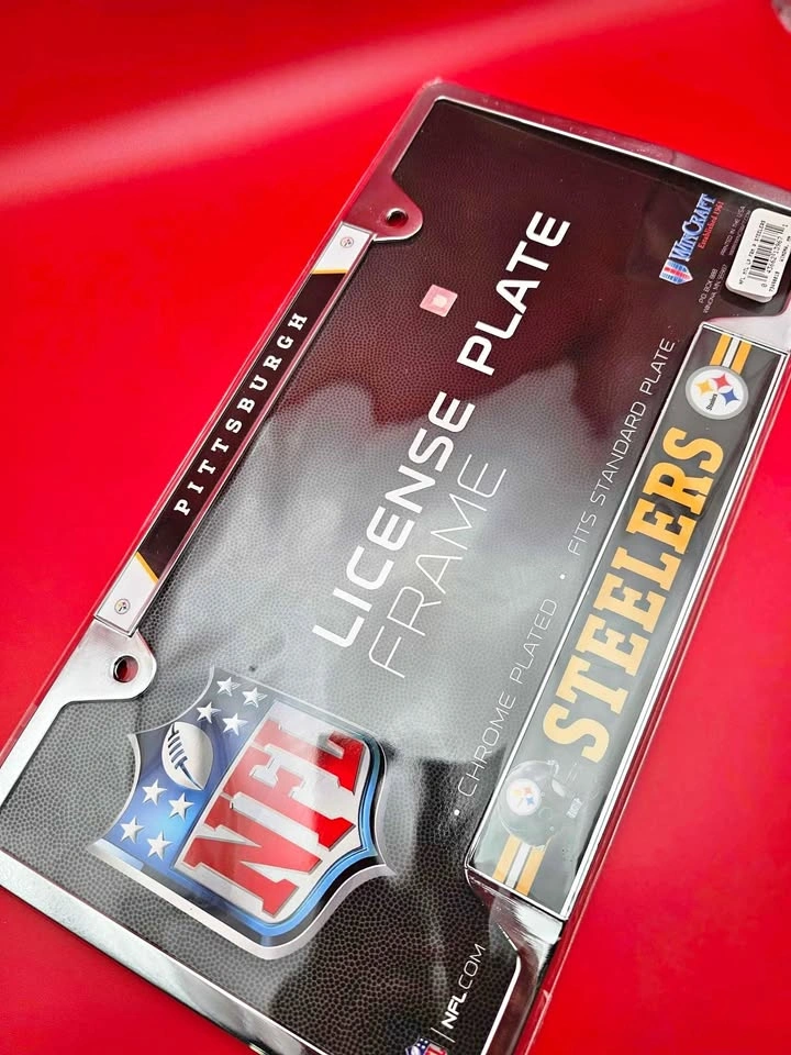 Wincraft NFL Chrome License Plate Frames - Pittsburgh Steelers