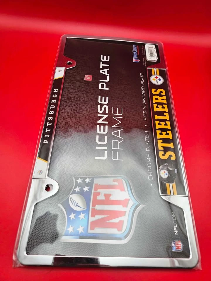 Wincraft NFL Chrome License Plate Frames - Pittsburgh Steelers - photo 2