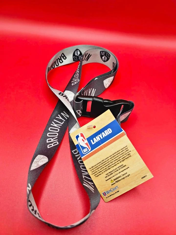 Wincraft NBA Lanyard - Brooklyn Nets ( Grey Edition )