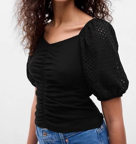 GAP Vintage Ruched Top