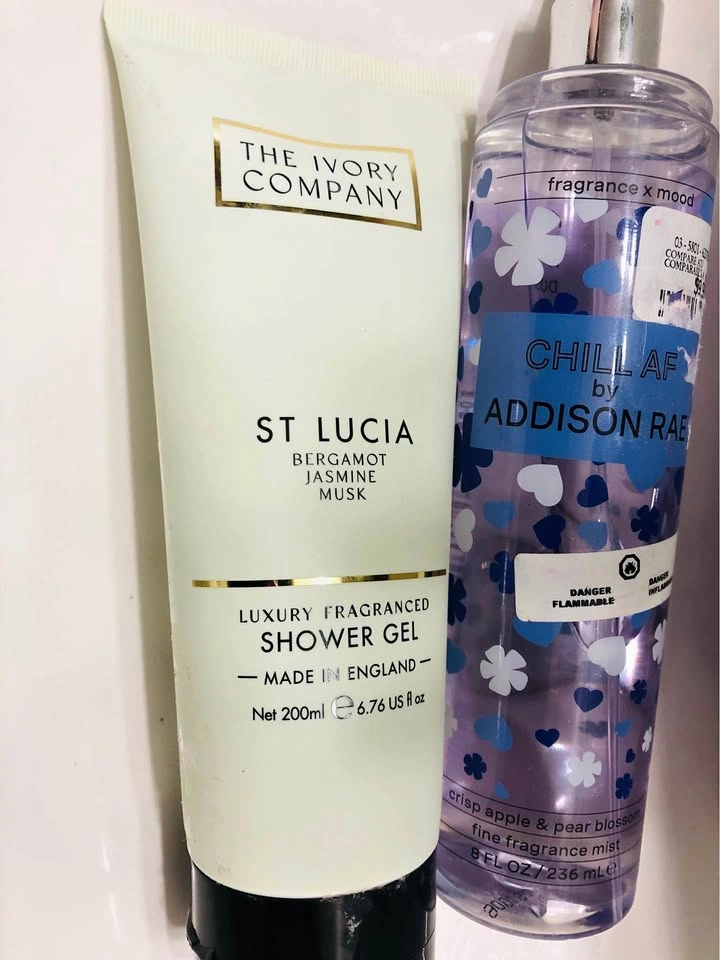 ⚽️ Bergamot Jasmine Shower Gel & Addison Rae Fragrance Mist