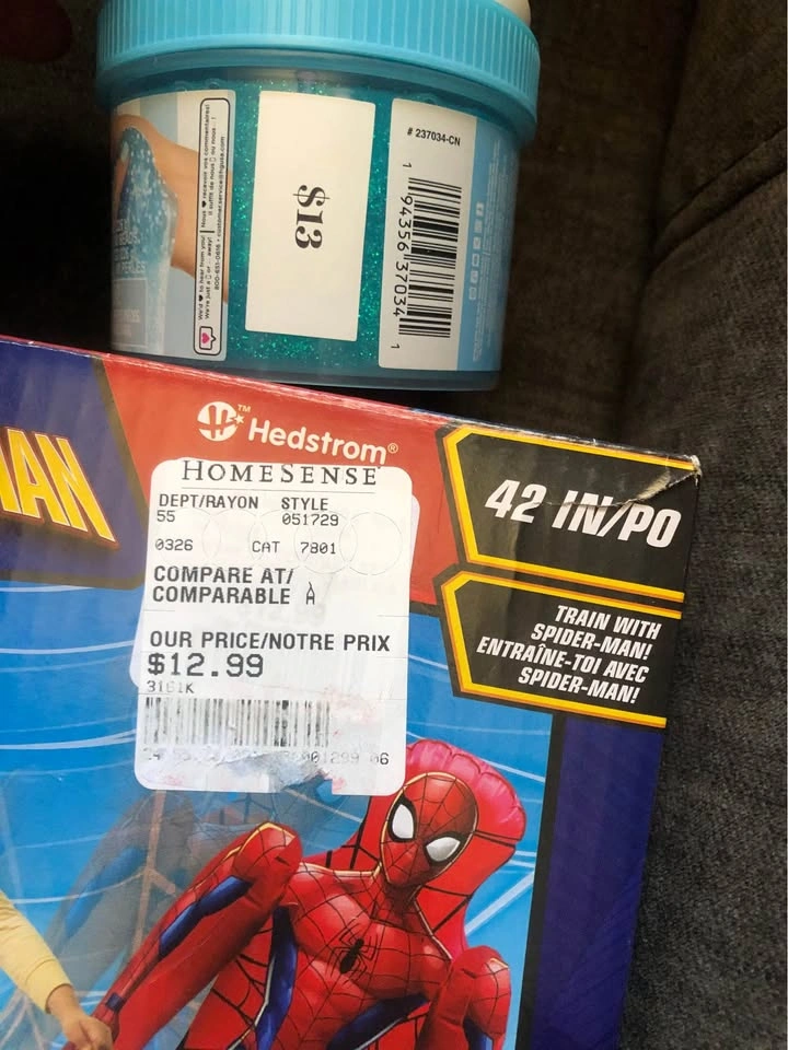 ⚽️ Spider-Man Bop Bag & Cinnamoroll Slime Gloo - photo 2