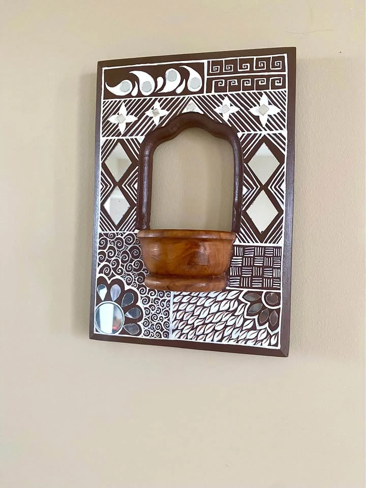 Move Out Sale - Teakwood Maadam Velaku (2) Diya