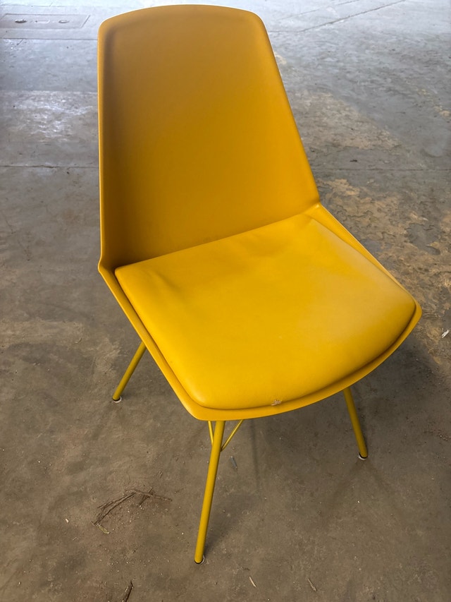Modern Yellow Dining Chair