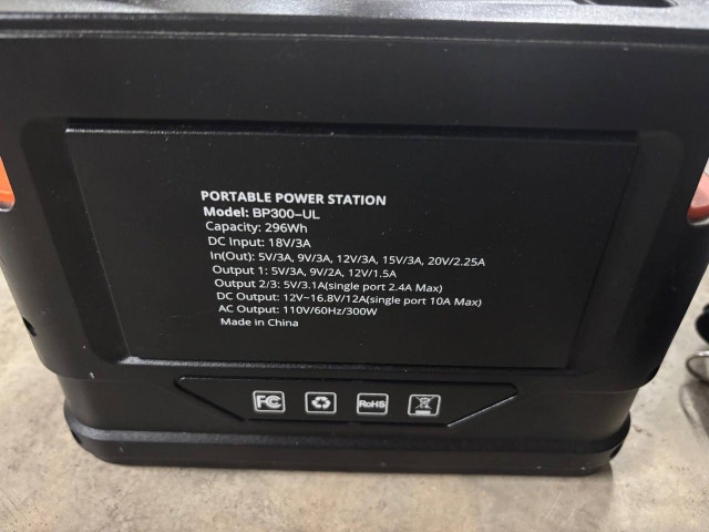 Portable Power Station 296Wh BP300-UL - 300W - photo 2