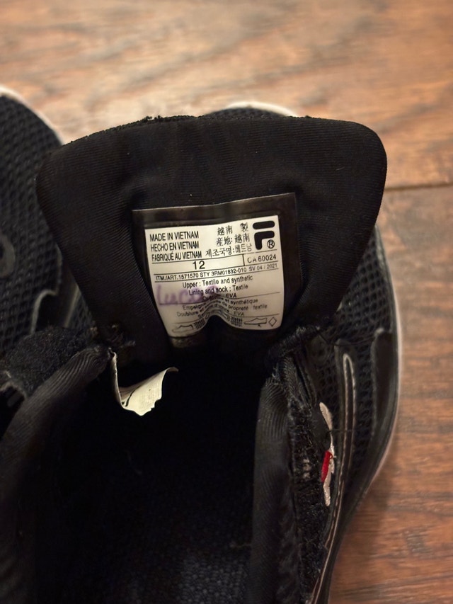 Fila Sneakers Size 12 - photo 2