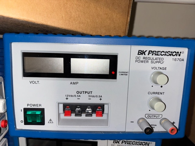 BK Precision 1670A DC Regulated Power Supply - Like New