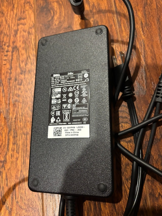 Dell 240W Original AC Adapter LA240PM180 - Like New