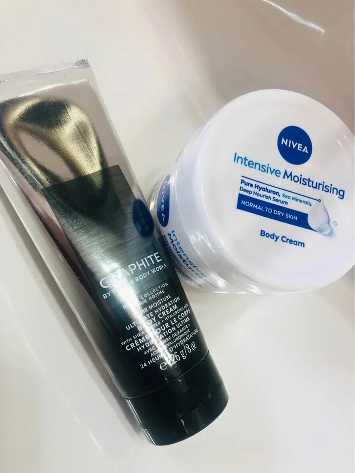 ⚽️ Bath & Body Works Body Cream + NEW Nivea Moisturising