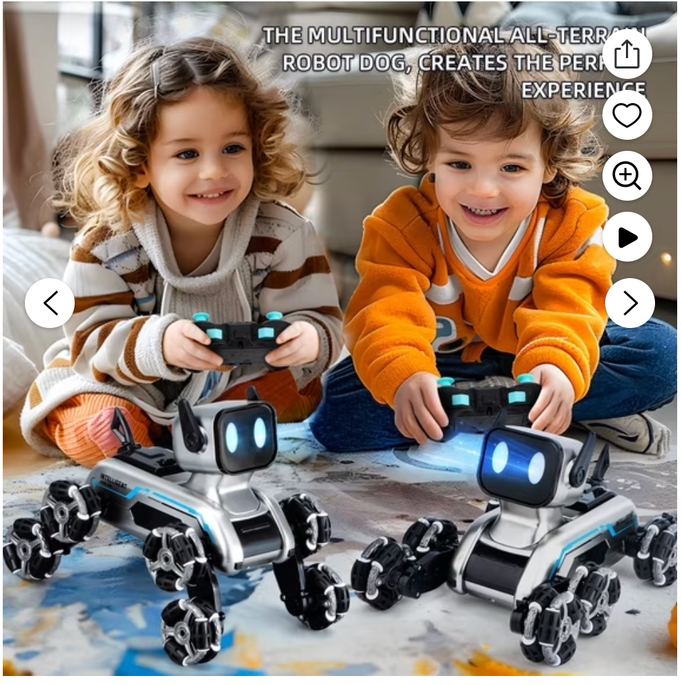 Interactive Robot Dog RC Stunt Car with Gesture Sensing - photo 3