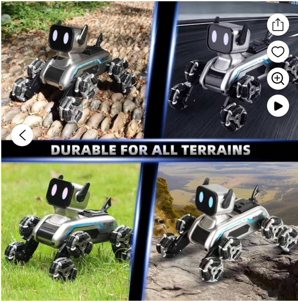 Interactive Robot Dog RC Stunt Car with Gesture Sensing - photo 5