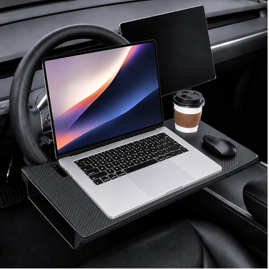 2-in-1 Steering Wheel Tray for Laptop & Eating