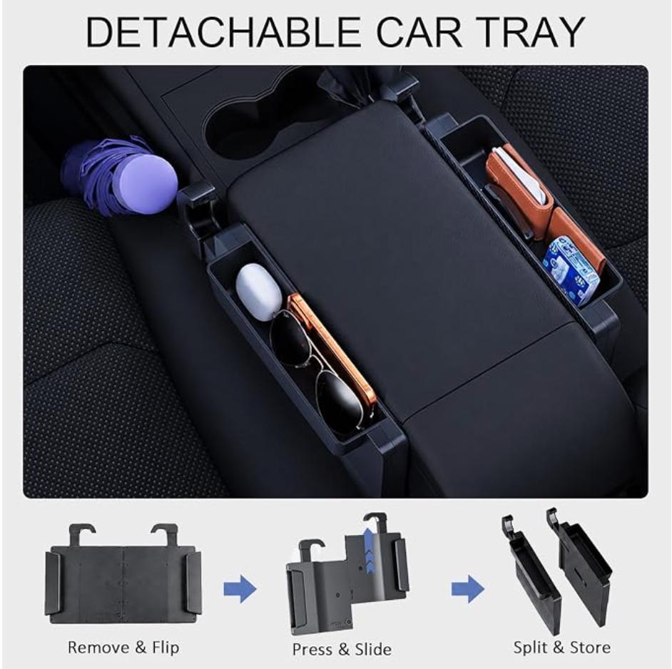 2-in-1 Steering Wheel Tray for Laptop & Eating - photo 3