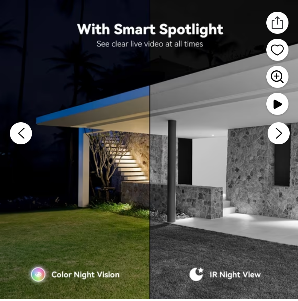 Solar Security Camera Wireless Outdoor, 2K WiFi Camera - photo 4