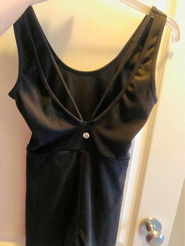 ⚽️ Body by Simone Black Leotard Romper XS