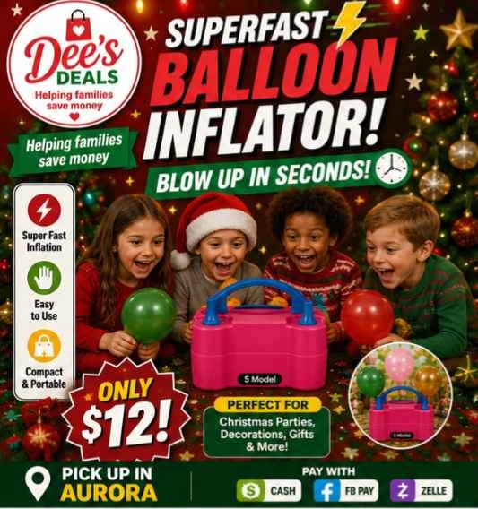Balloon Inflator BRAND NEW IN BOX - photo 3