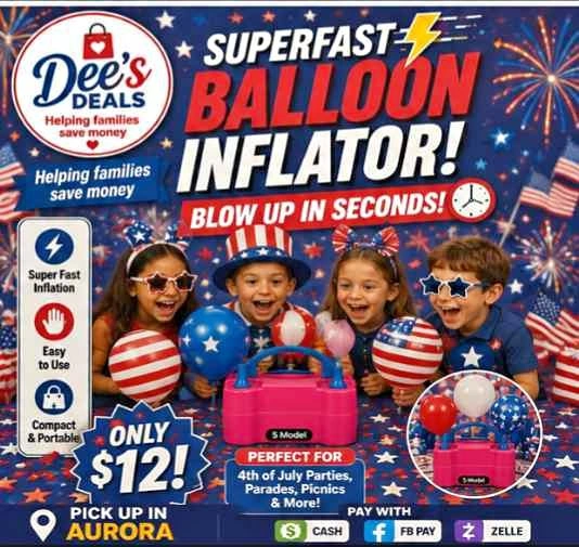 Balloon Inflator $12