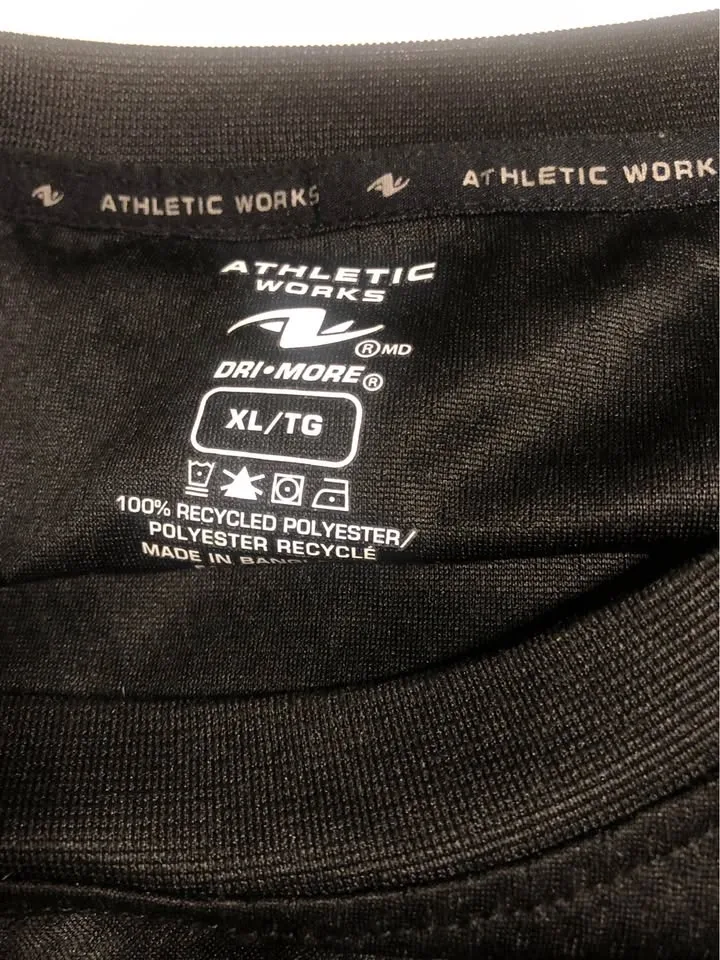⚽️ NEW Athletic Works Dri-More Tank Top XL/TG Black - photo 2