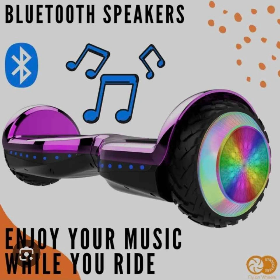 New GYROCOPTER PRO 6.0 Hoverboard with LED and Bluetooth - photo 2