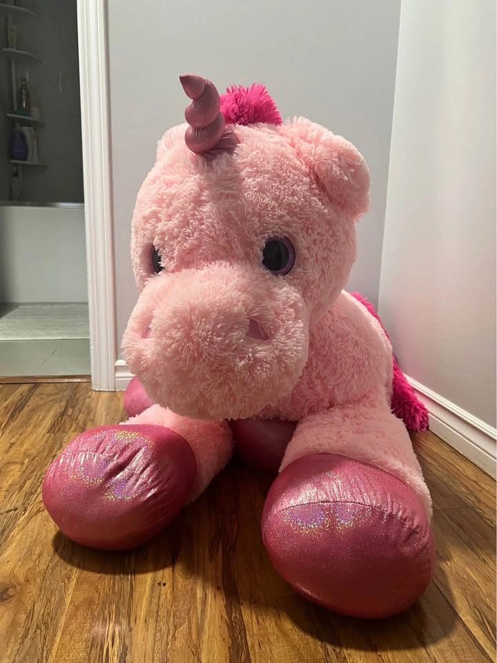 Giant Pink Unicorn Plush - photo 2