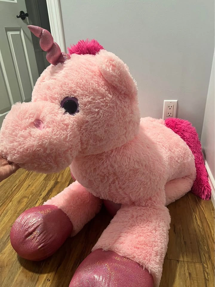 Giant Pink Unicorn Plush - photo 3