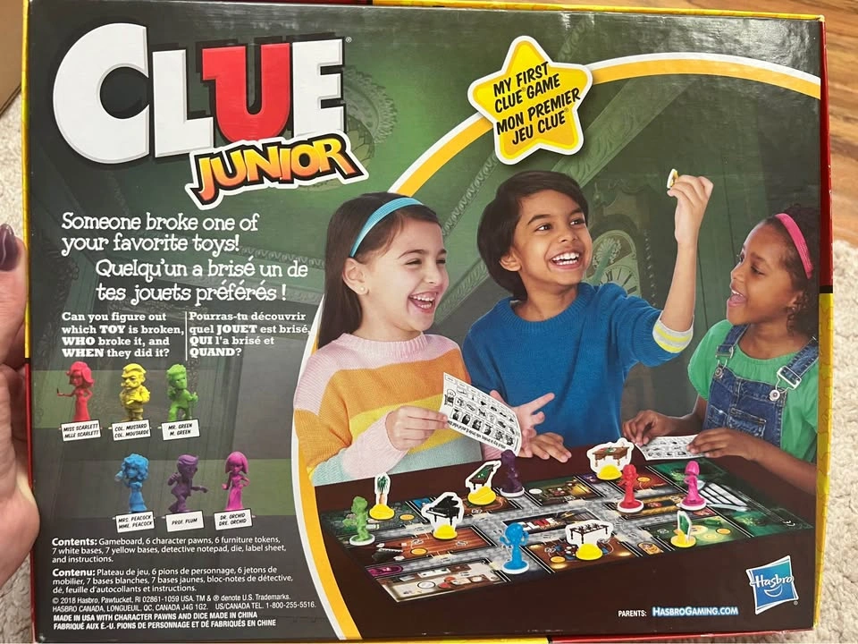 Board game “Clue Junior My First Clue” - photo 3