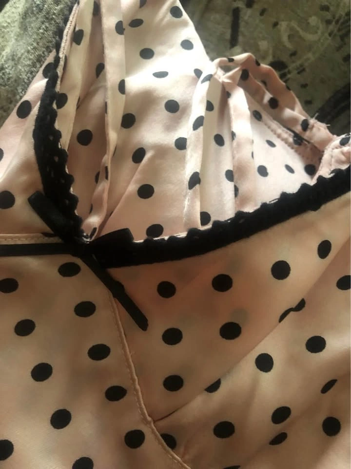 ⚽️ NEW Pink Polka Dot Cami Top - L/G - photo 5