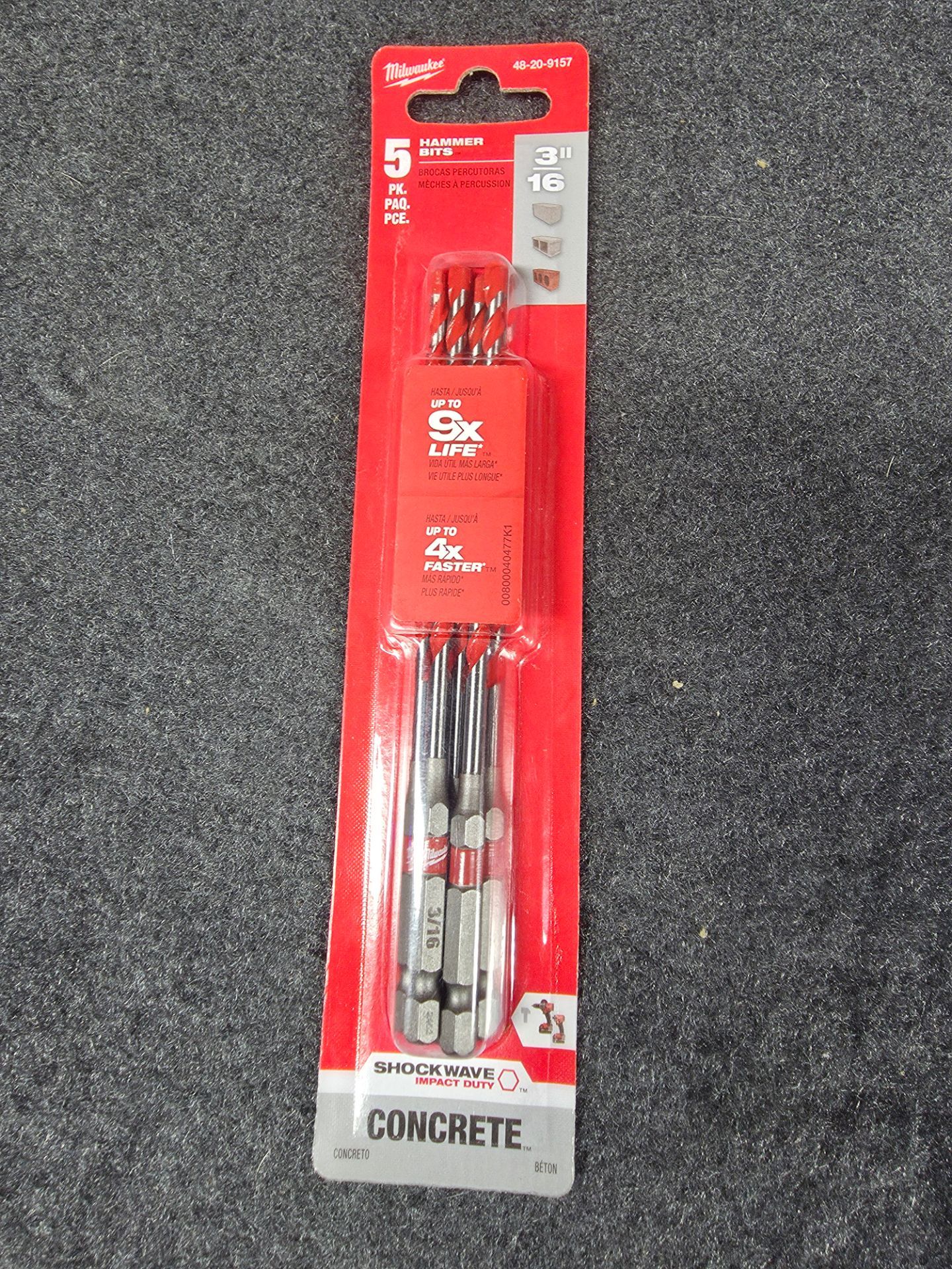 Milwaukee concrete blade and drill bits - photo 3