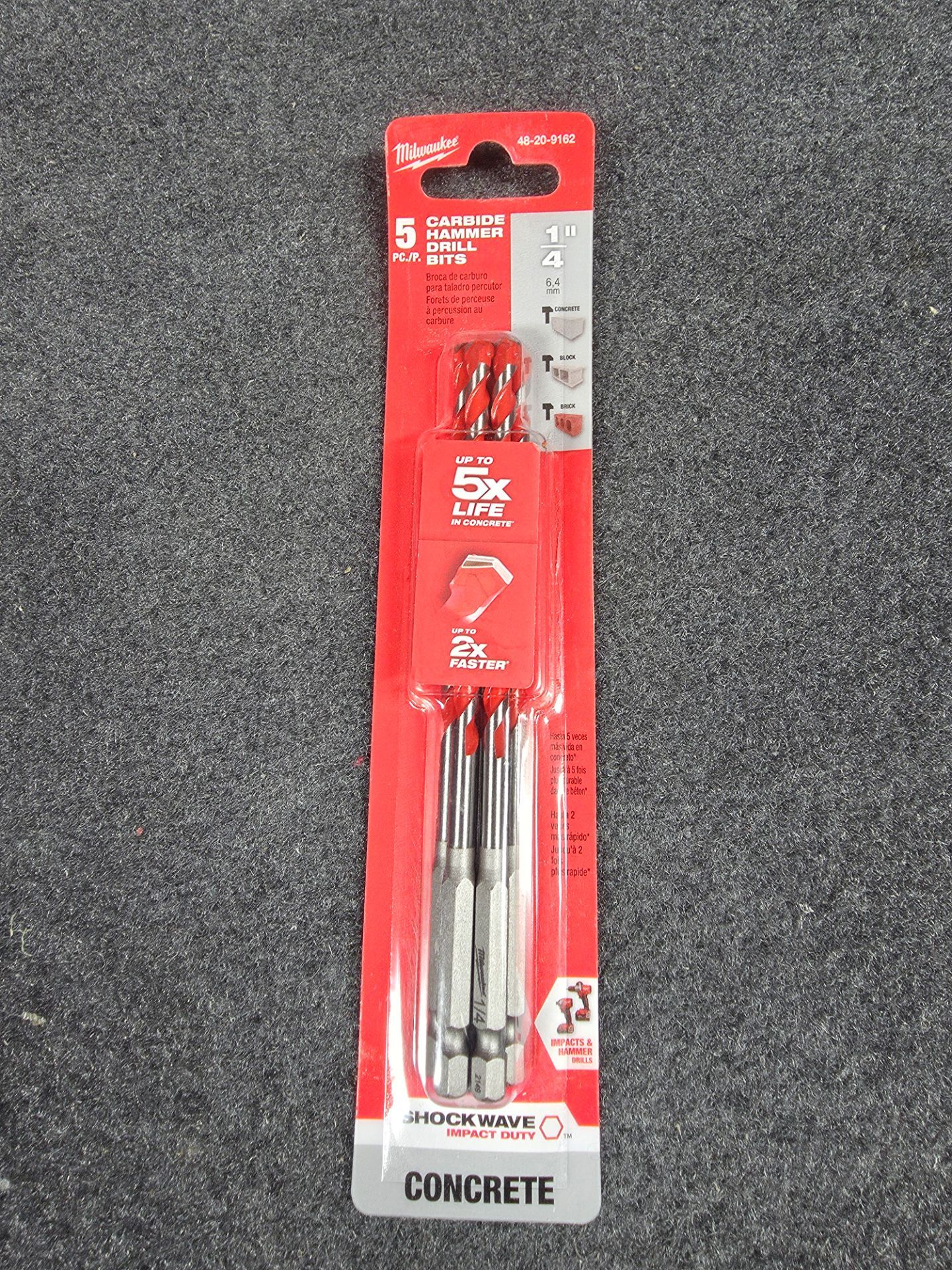 Milwaukee concrete blade and drill bits - photo 4