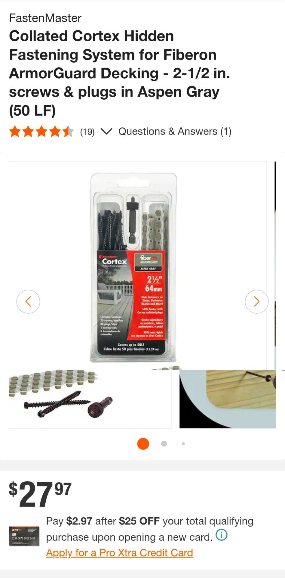 Hidden deck screws set - photo 5