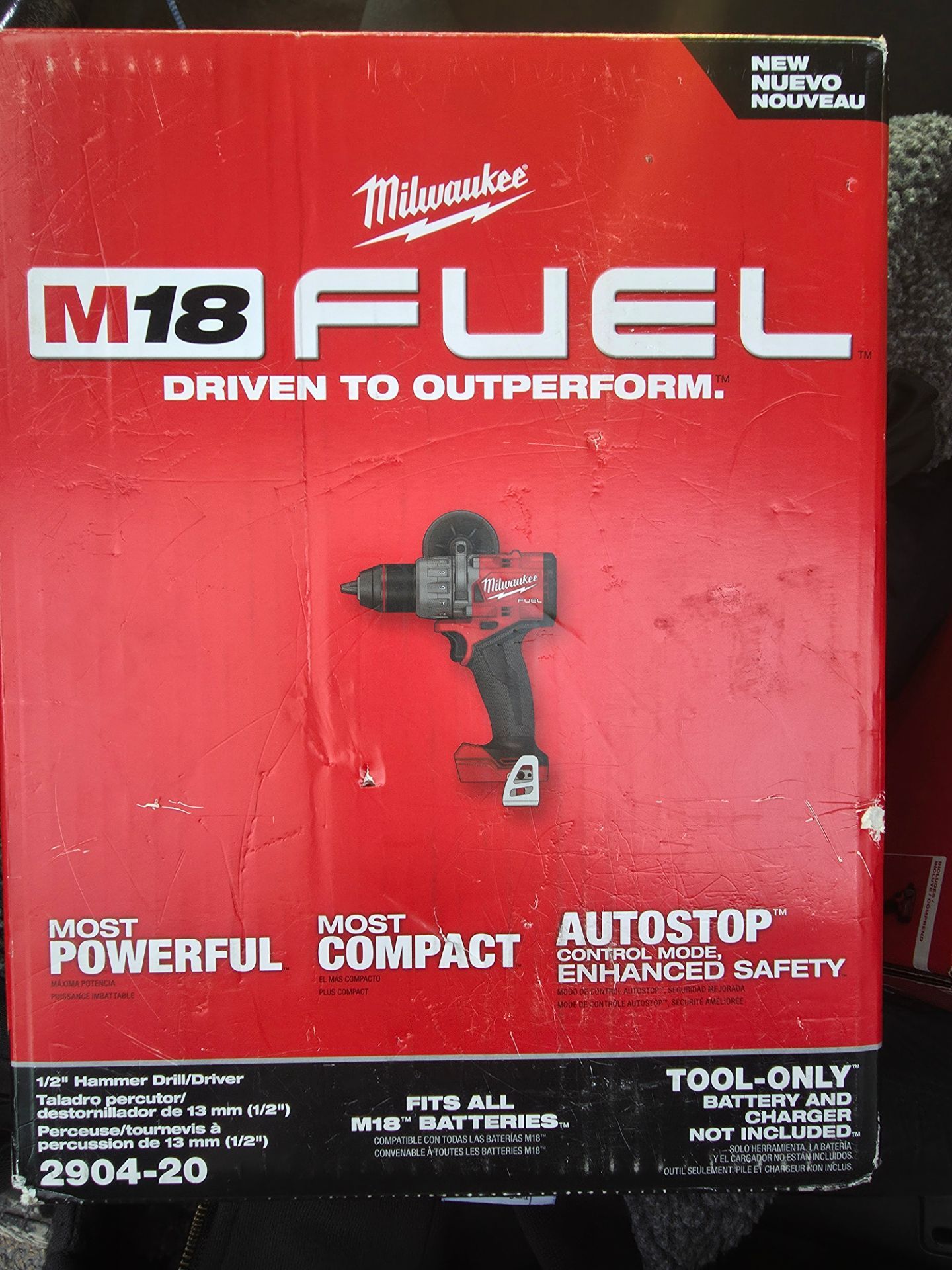 Milwaukee m18 hammer drill new