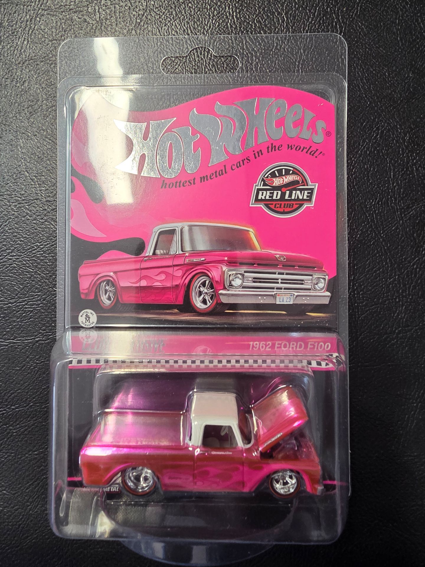 2023 Hot Wheels RLC 1962 Ford F100 Pink Pickup
