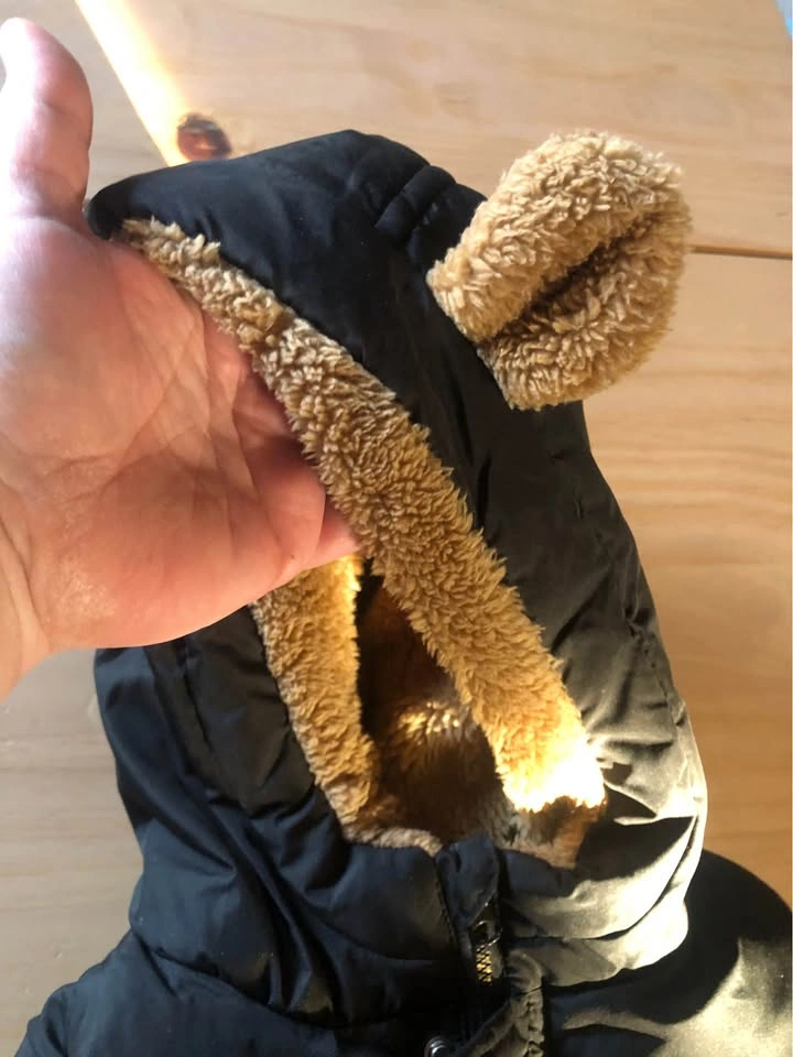 ⚽️ Puffer Vest with Bear Hood & Children's Books & Toys - photo 3