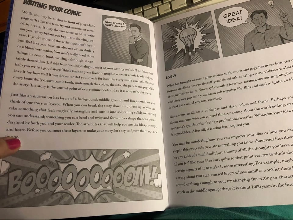 ⚽️ NEW Comic Sketch Book with Drawing Lessons - photo 5