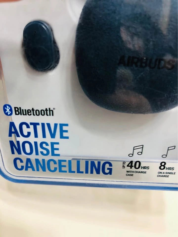 ⚽️ Airbuds Air Suede True Wireless Earbuds - Midnight Blue - photo 4