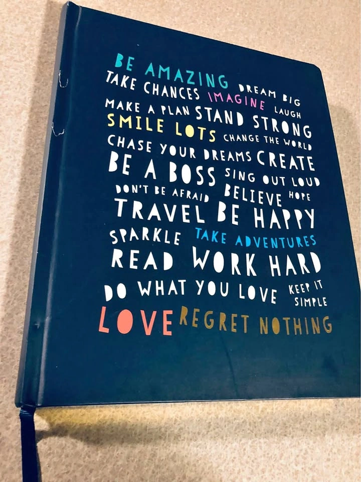 ⚽️ NEW Indigo Inspirational Journal - Blue