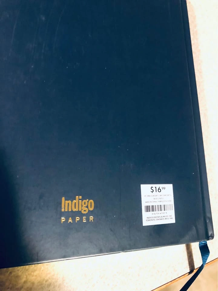 ⚽️ NEW Indigo Inspirational Journal - Blue - photo 3