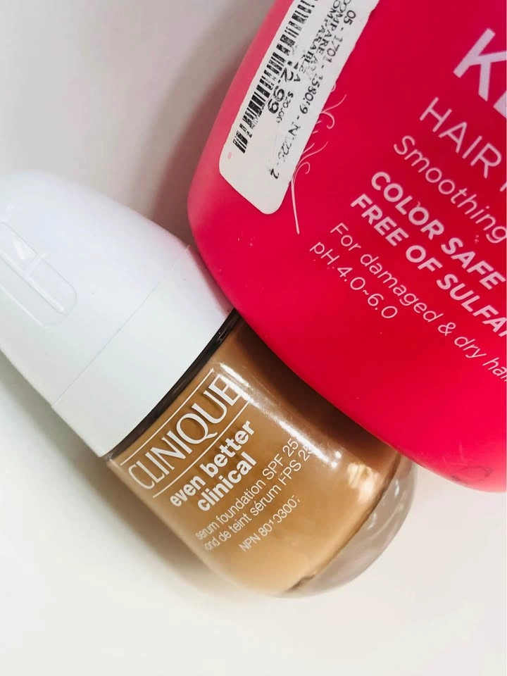 ⚽️ Clinique Foundation with SPF 25 Plus NEW Keratin Hair Mask - photo 2